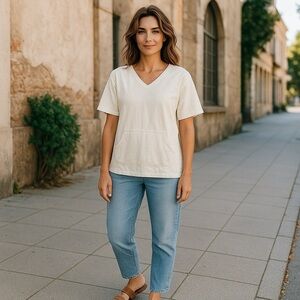 BRYN WALKER Light Green Women's Tunic